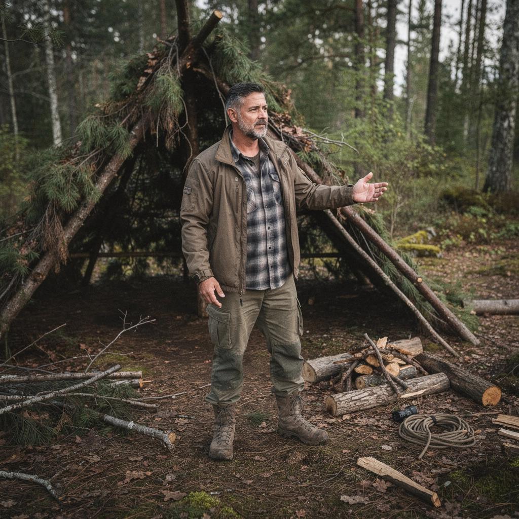 Tóth László - Menedéképítő specialista